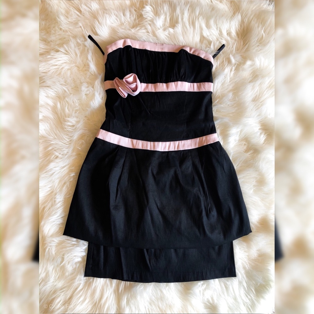 Black vintage cocktail dress